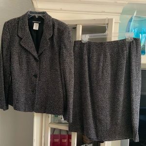 Size 12 skirt suit.